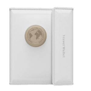 MiLi MiTag Duo Travel Wallet Wht